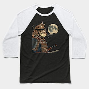 Cat Ninja Stealth Purr-fect Agility Baseball T-Shirt